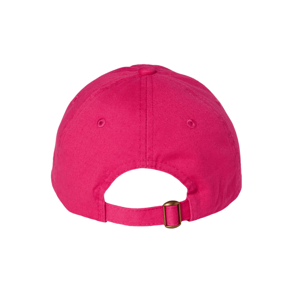 Dad Cap – Classic Adjustable Cotton Hat, Hot Pink