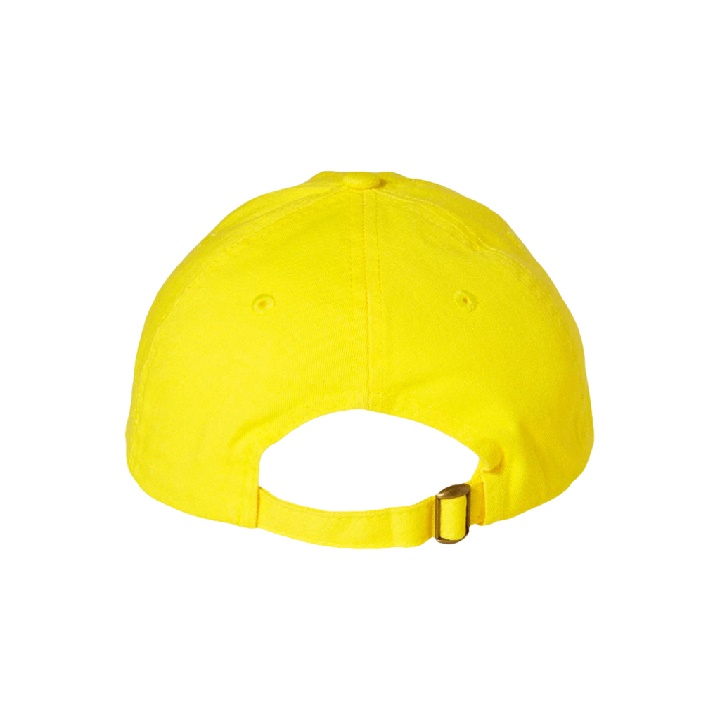 Dad Cap – Classic Adjustable Cotton Hat, Yellow