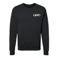 Crewneck Sweater – Lightweight Fleece, Black featuring embroidered Club Neo logo patch.