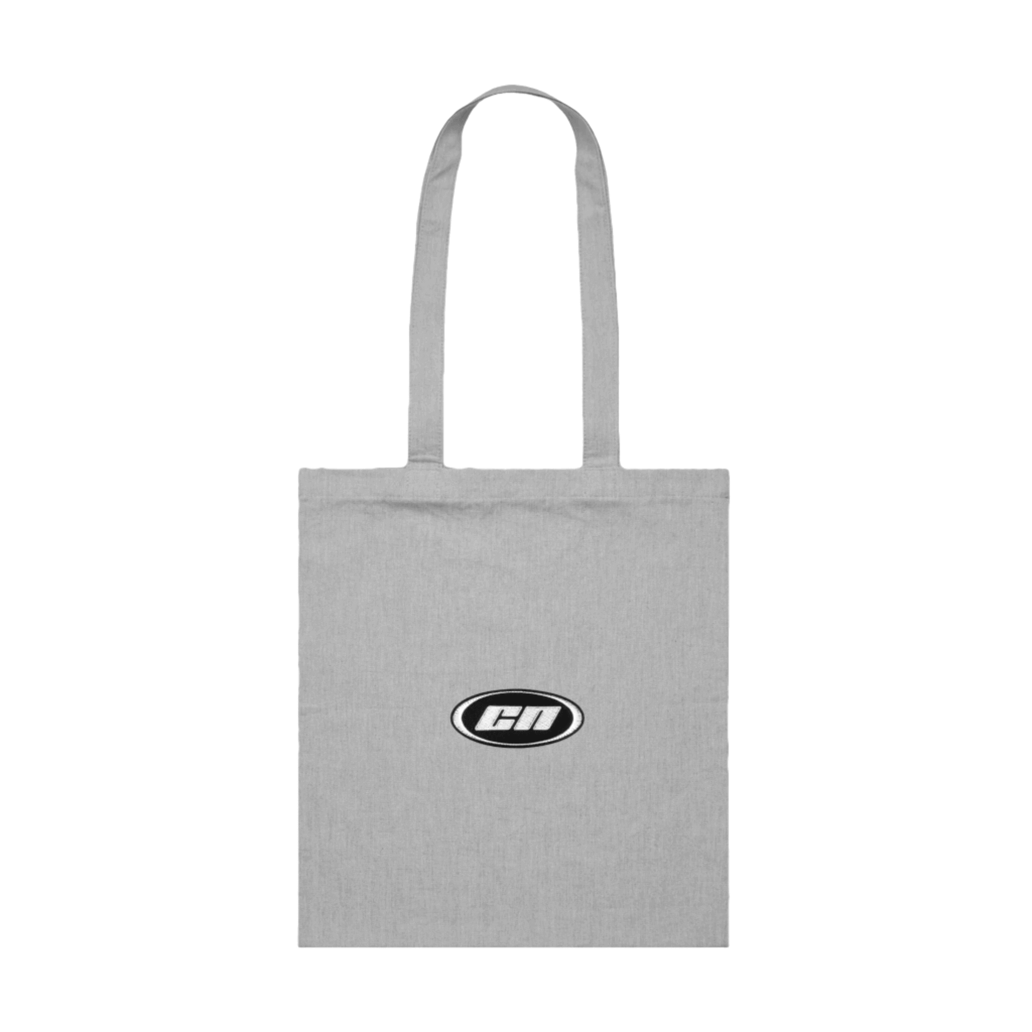 Cotton Canvas Tote Bag – Minimalist, Marl Grey