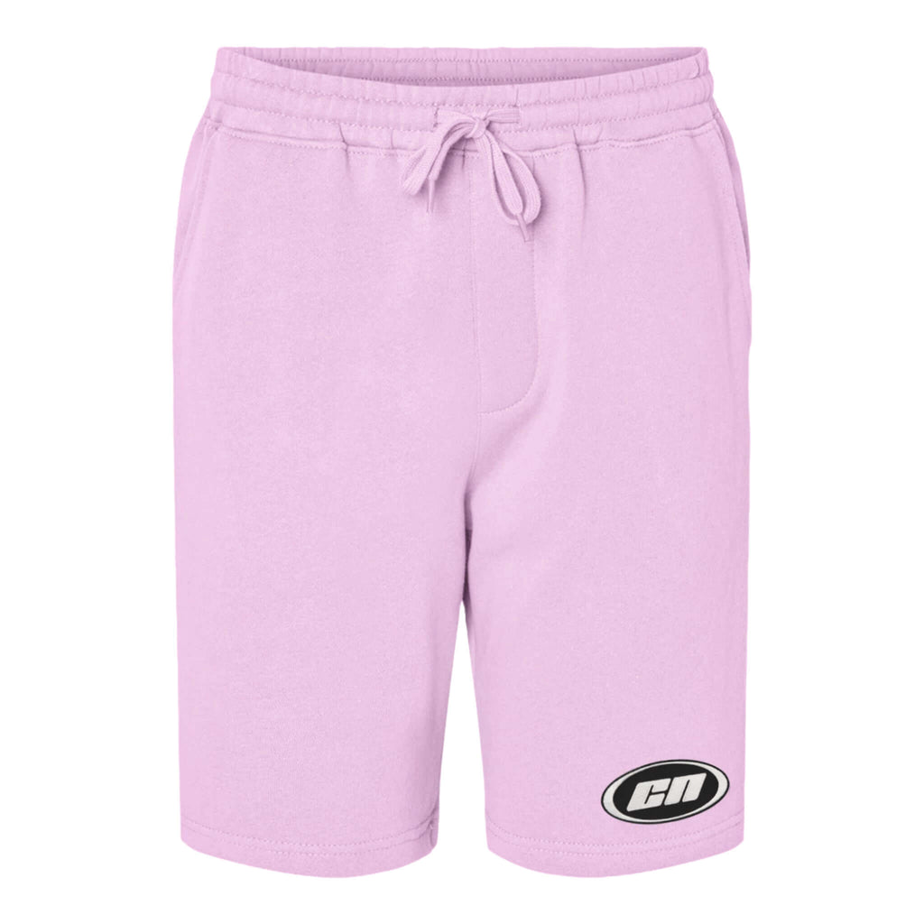 Fleece Shorts – Relaxed Fit, Pastel Pink