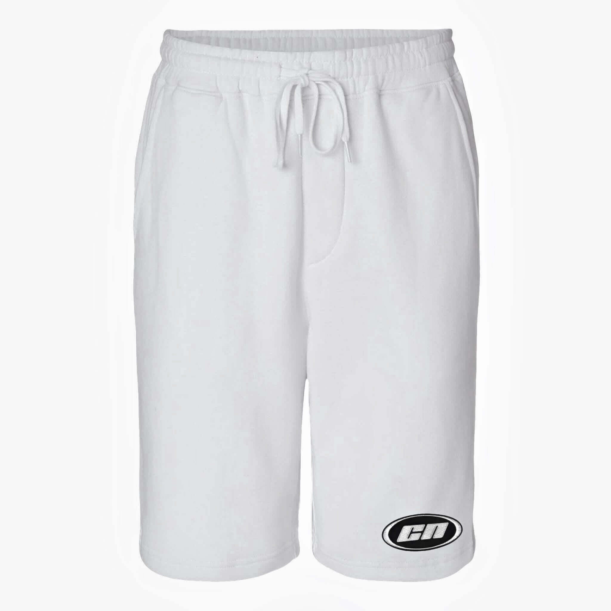 Fleece Shorts – Relaxed Fit, White
