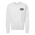 Crewneck Sweater – Lightweight Fleece, White