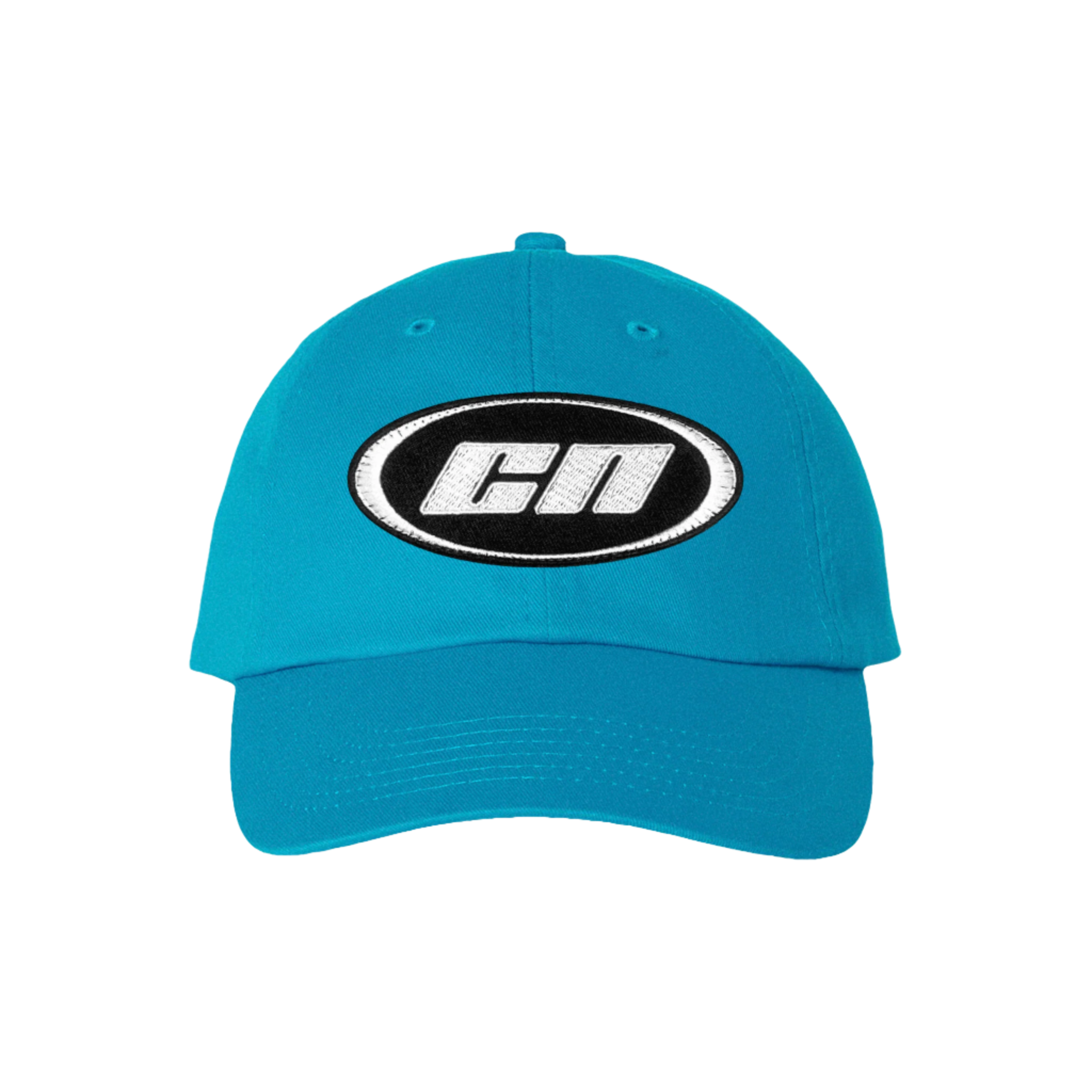 Dad Cap – Classic Adjustable Cotton Hat, Ocean Blue